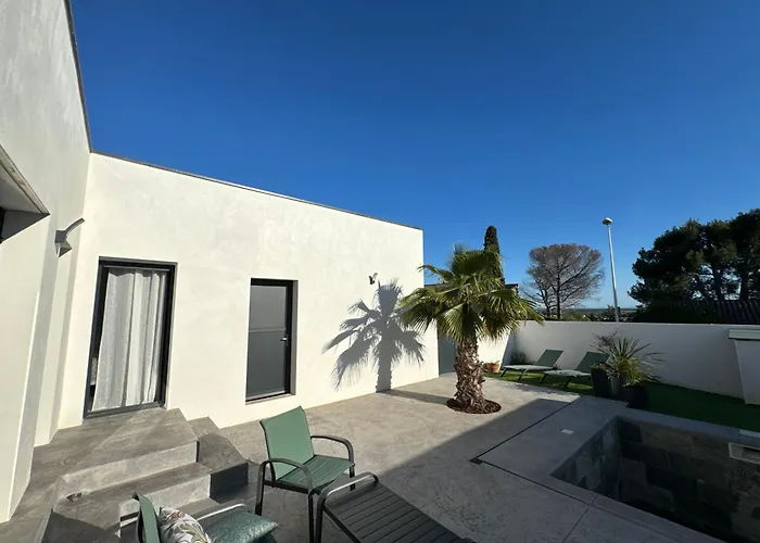 Ambiance 21 Elégance Méditerranéenne à Portiragnes, Entre Terre Et Helma Villa *